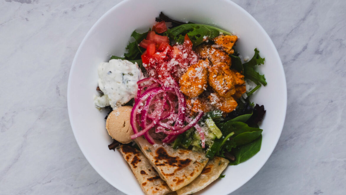 Easy CAVA-Style Harissa Chicken Bowl with White Rice